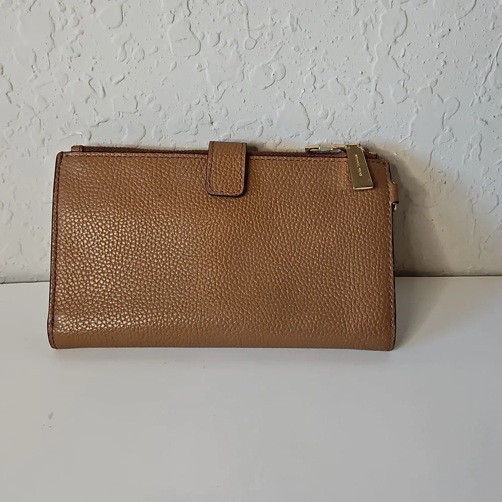 Michael Kors Jet Set Tan Saffiano Leather Smartphone Wallet